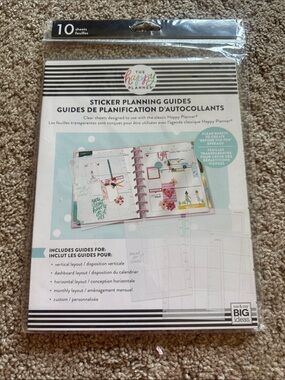 The Happy Planner Sticker Planning Guides - Classic Happy Planner